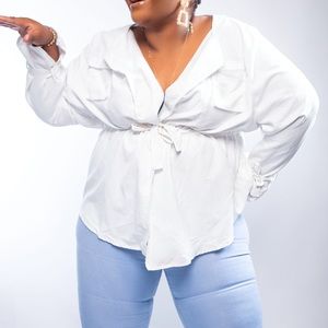 White plt top